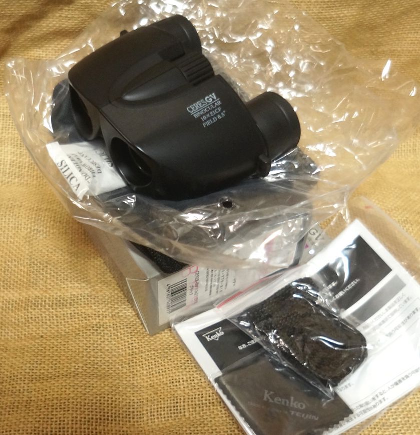 新品 Kenko CERES GⅤ 10×21 10倍双眼鏡 黒 ケンコーセレス 軽量拍卖