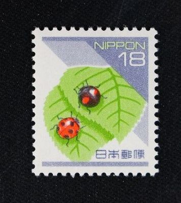 ☆コレクターの出品 平成切手『テントウムシ』18円 NH美品 A-22拍卖