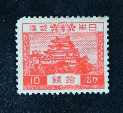 ☆コレクターの出品 未使用『風景切手/第1次平面版』6銭 NH L-51拍卖