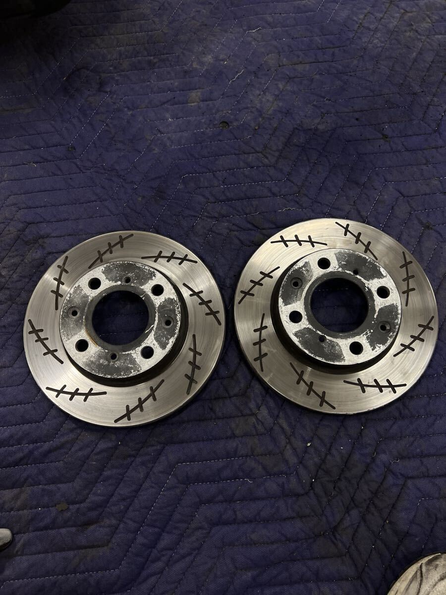 voing ボーイング 特注 ブレーキローター スリット pcd100 4穴 ブレーキディスク 拍卖
