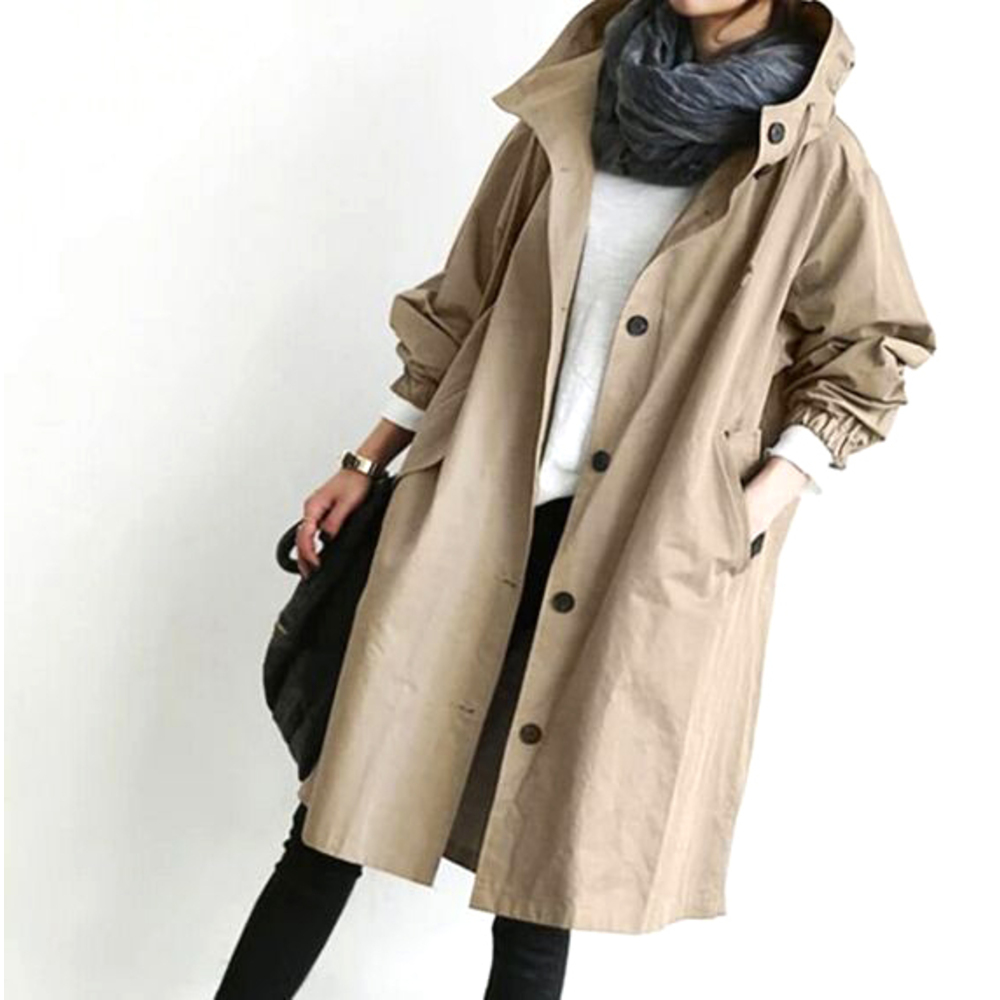 ☆ ベージュ ☆ Lサイズ ☆ トレンチコート lywocoat3 トレンチコート レディース スプリングコート アウター ロングコート拍卖