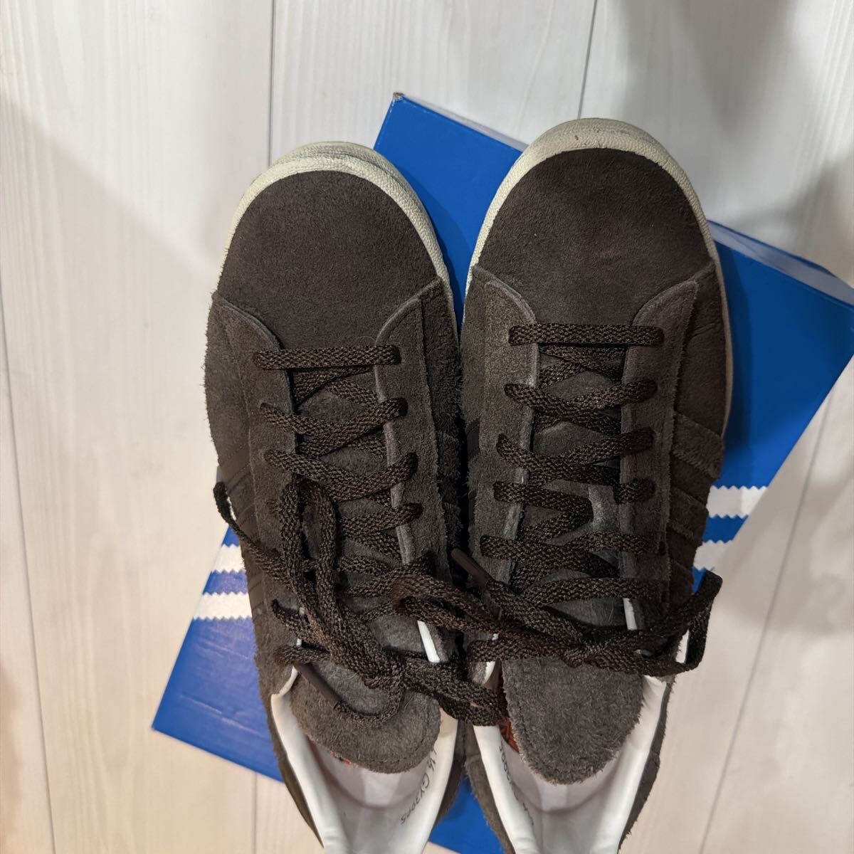 美品 国内正規品 adidas オリジナルス キャンパスTOKYO DESERT スエード 25.0cm GY3995 ブラウン 拍卖