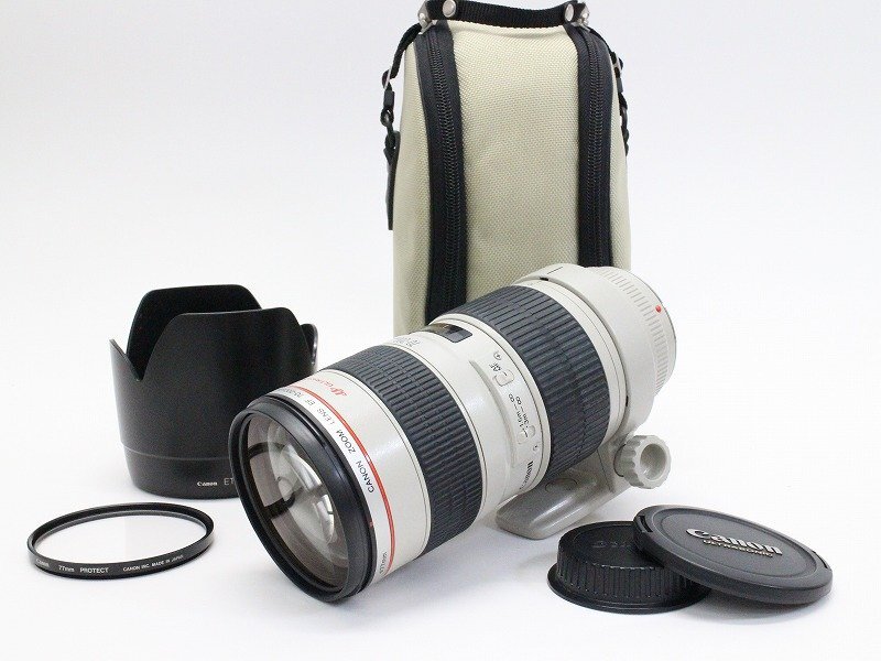 ●○Canon EF 70-200mm F2.8 L USM カメラレンズ 望遠 ズーム EFマウント キャノン ケース付○●034109001m○●拍卖