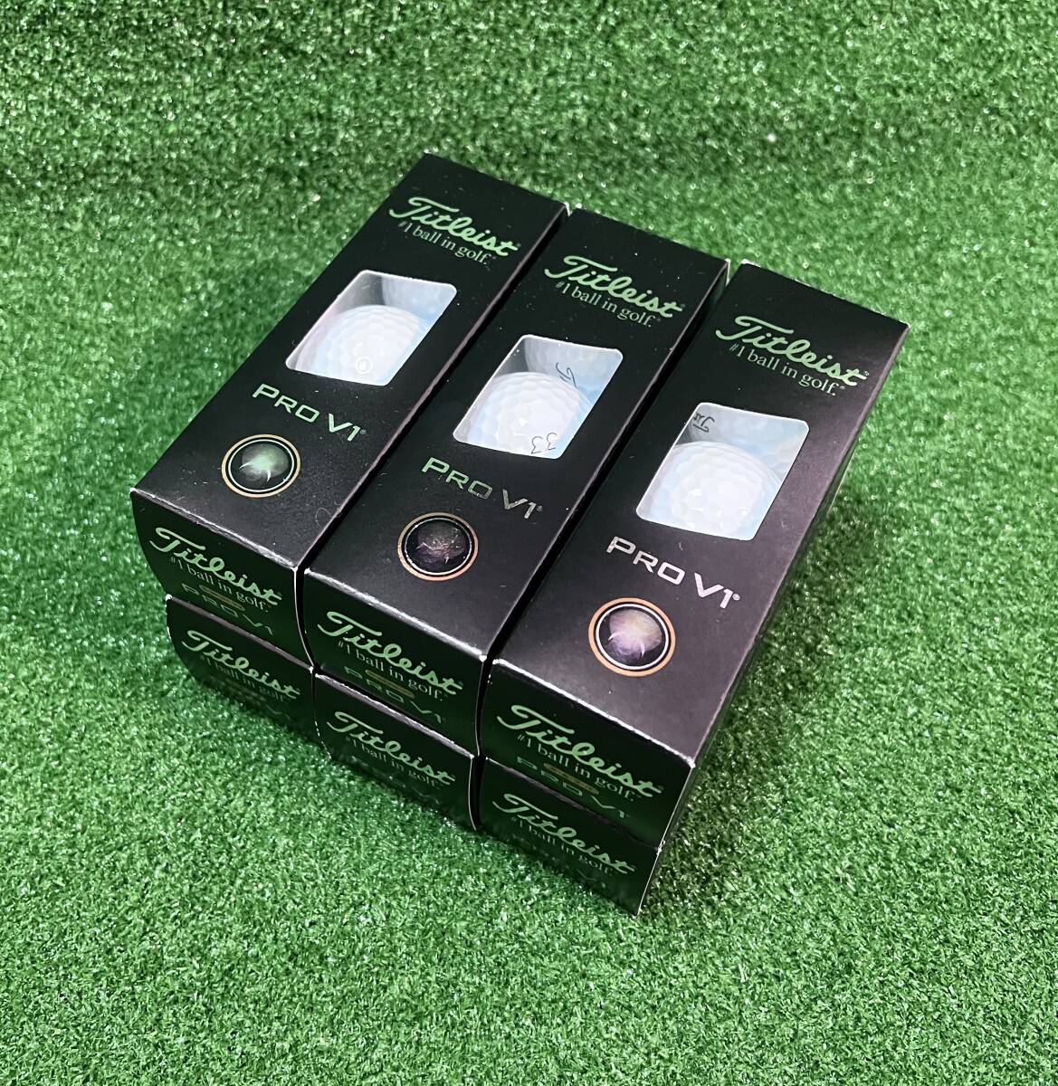 2025 タイトリスト【Titleist】PRO V1【ホワイト】新品正規品 6スリーブセット拍卖