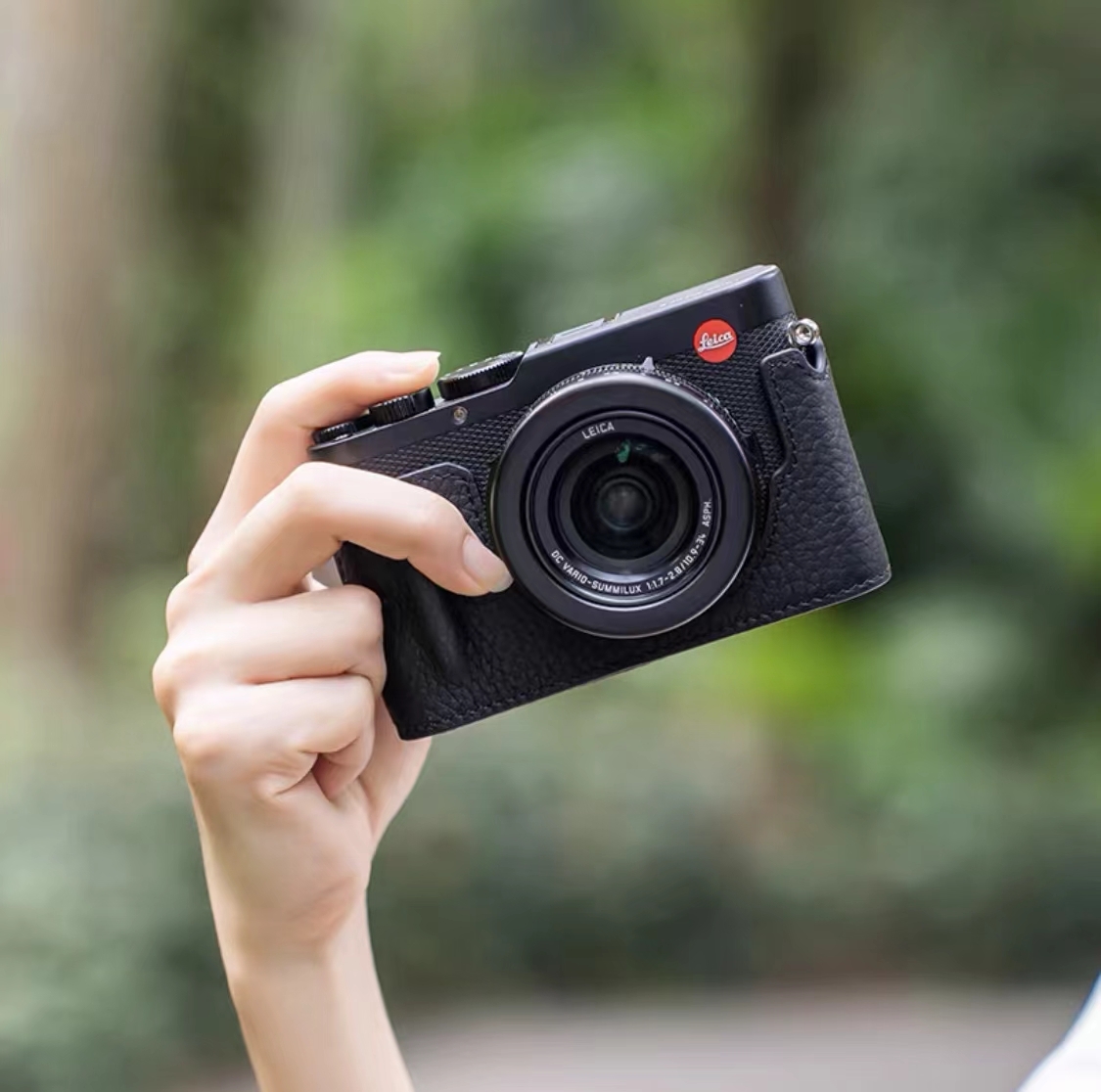 本革カメラケース LEICA ライカ dlux8用 ブラック拍卖