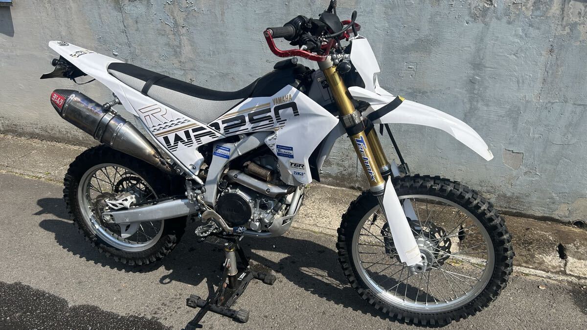 ヤマハ YAMAHA WR250R 車体 オフロードバイク モリワキ SP忠男 パワーボックス テーパーハンドル 最終型拍卖