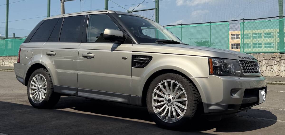 2012年 ランドローバー レンジローバースポーツ 4.99V8 4WD ETC 純正ナビ、車検令和9年2月、事前修理処置済み、札幌から。拍卖