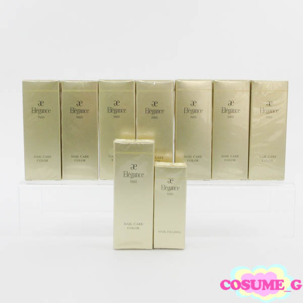 エレガンス ネイルフィリング 7ml ネイルケアカラー #01 #06 #10 #11 #12 #15 #20 #21 8.5ml 9点セット MC174拍卖