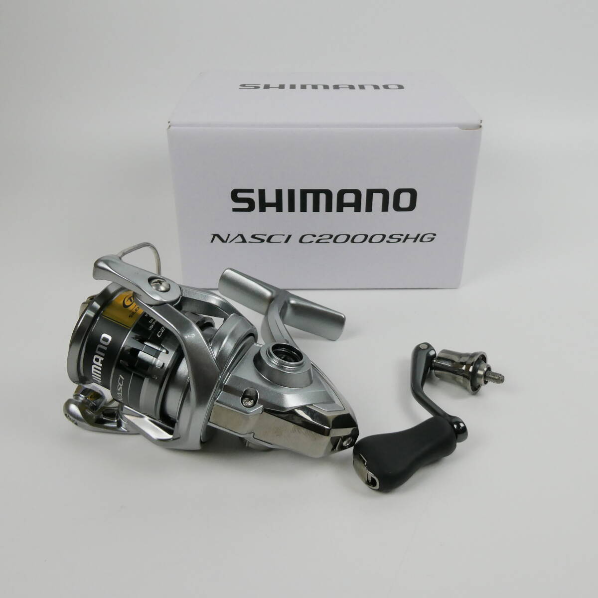 【1円スタート】SHIMANO NASCI C2000SHG シマノ スピニングリール21 ナスキー 未使用拍卖