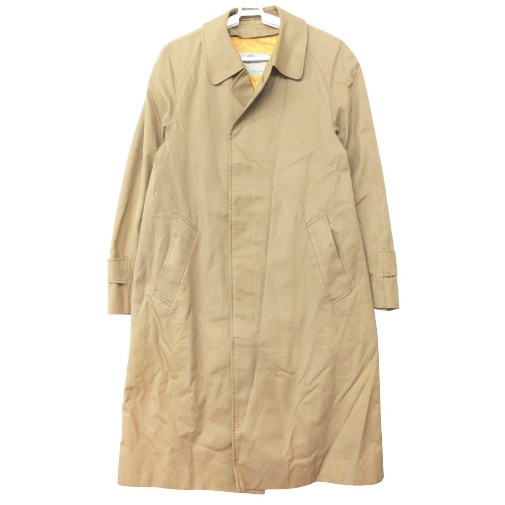 Aquascutum アクアスキュータム トレンチコート ジャケット アウター ノバチェック ロング丈 ベージュ 34【S】 メンズ 【中古】拍卖