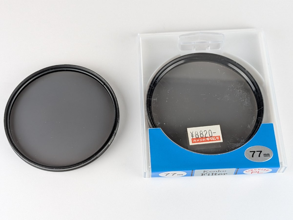 Kenko PRO1D WIDE BAND C-PL 77mm + Circular PL 77mm 2枚セット 偏光フィルター拍卖