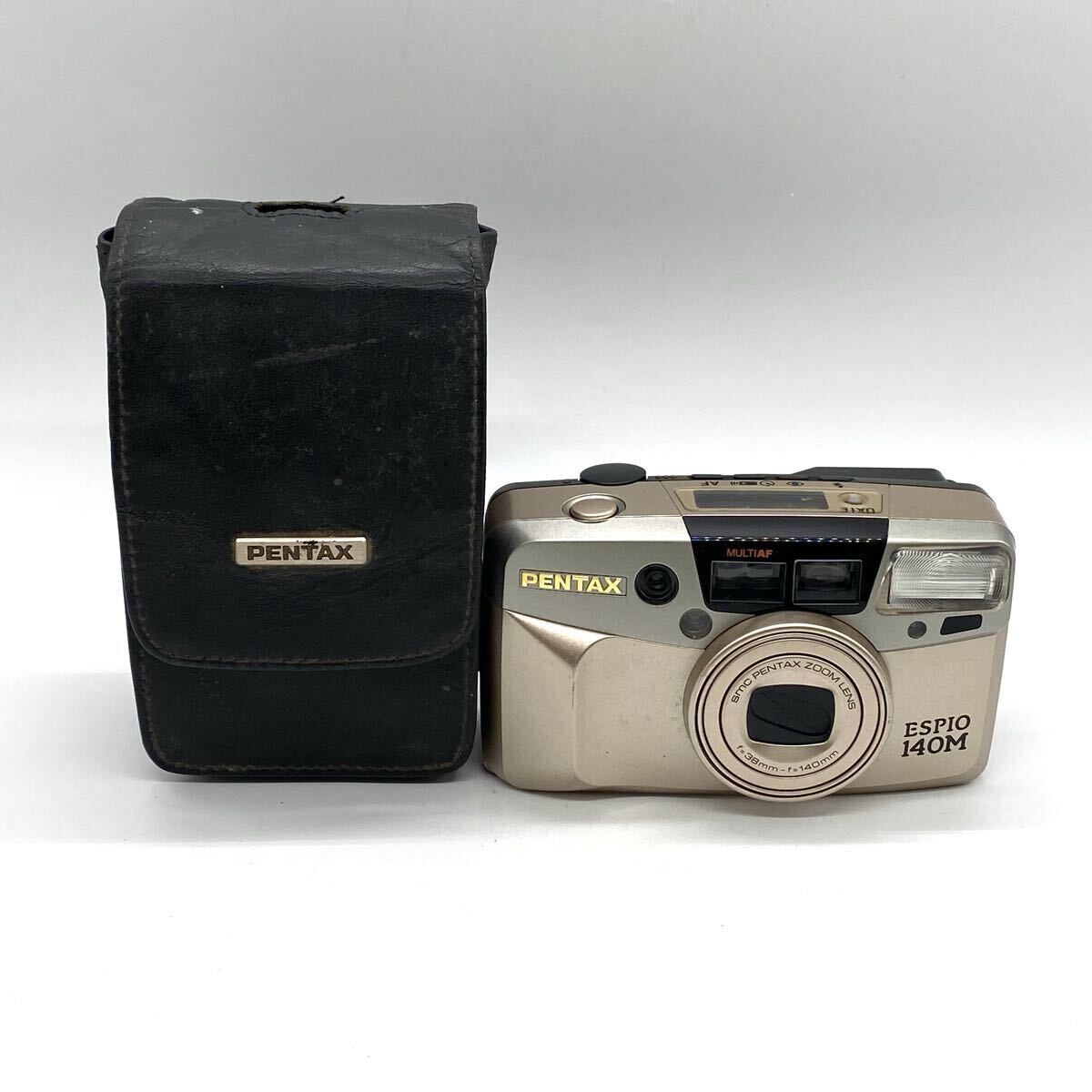 【3M55】1円スタート PENTAX ペンタックス ESPIO 140M フィルムカメラ コンパクトフィルムカメラ ケース付き拍卖