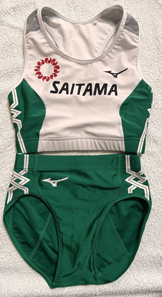 陸上ユニフォーム セパレートユニフォーム 埼玉県代表 国体 ブルマ トップス拍卖