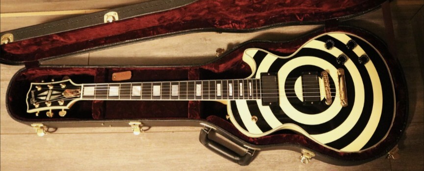 超絶激レア★サイン入り★Gibson Zakk Wylde Customshop ブルズアイ ザックワイルド 2004拍卖