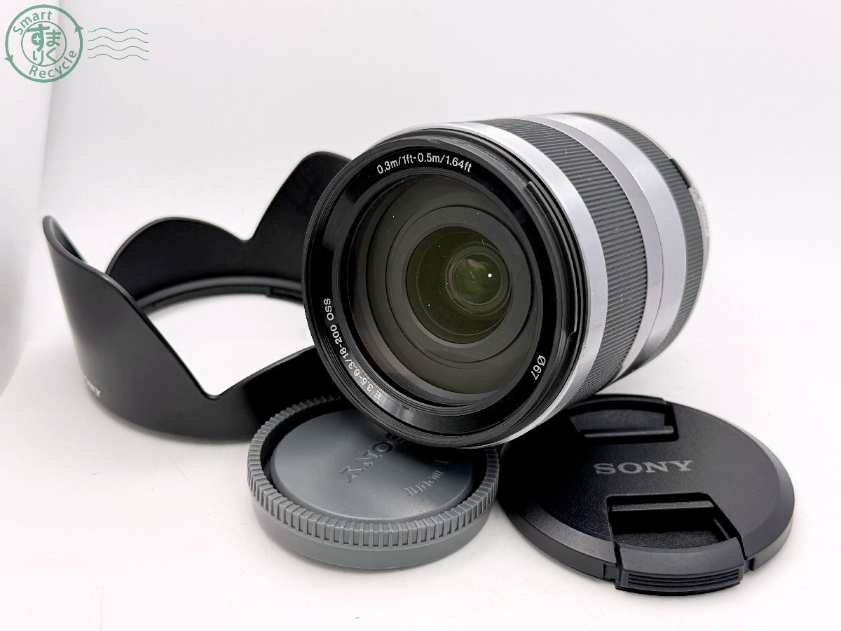 CD0706838 ■ SONY ソニー カメラ用レンズ SEL18200 3.5-6.3/18-200 キャップ・フード付き カメラ 中古拍卖
