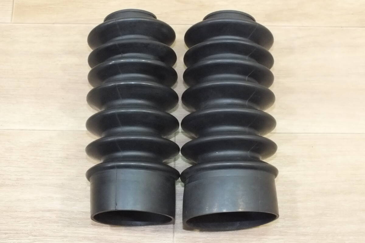 ◆ ハーレー社外品 39mmフロントフォークブーツ ロングタイプ 中古品 XL883/XL1200 ドラッグスペシャリティ拍卖