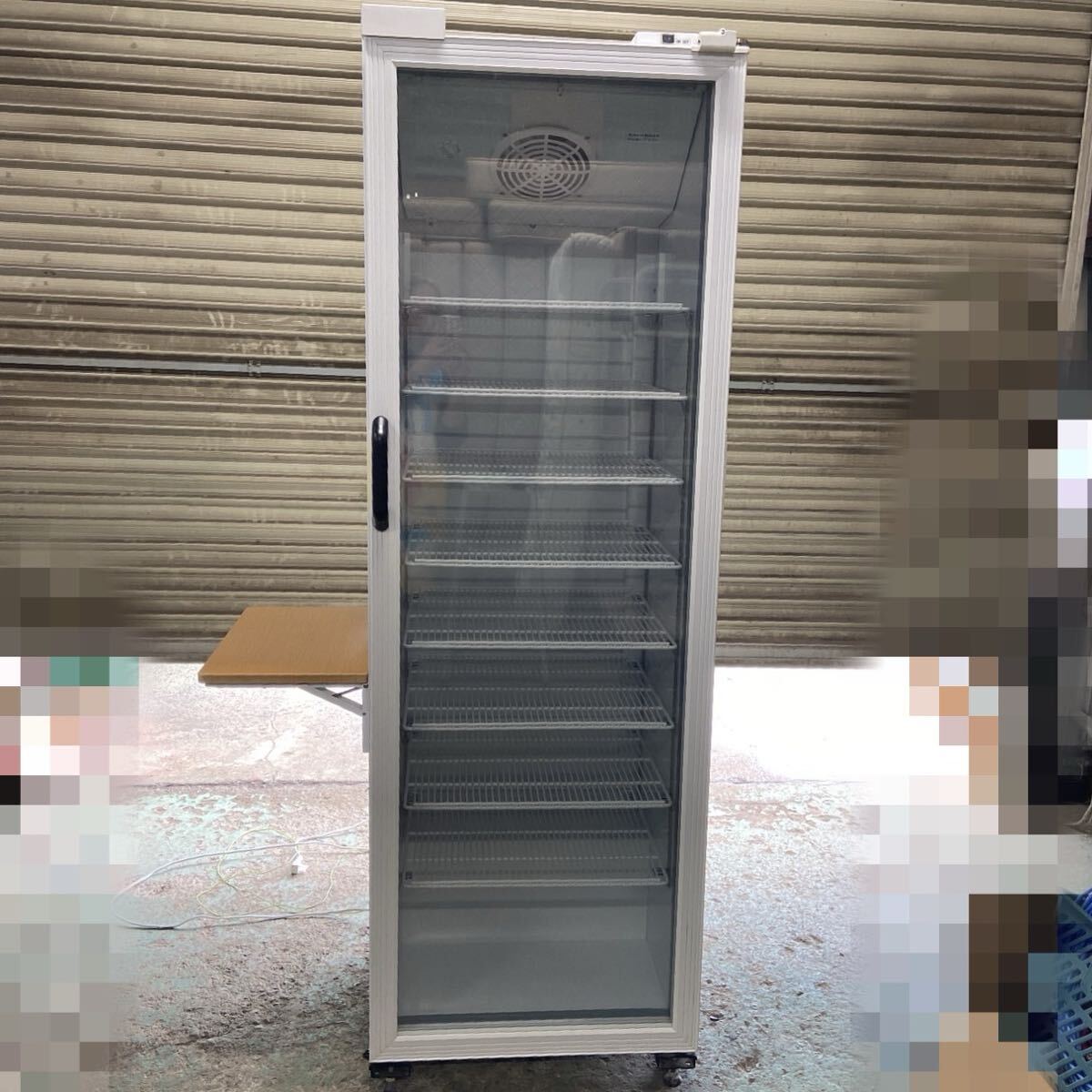 引取or家財便 タテ型冷蔵ショーケース JCMS-415/2021年製/中古/店舗/店/右開き/冷蔵ショーケース/業務用/飲食店/冷蔵庫/売り切り/激安 (B拍卖