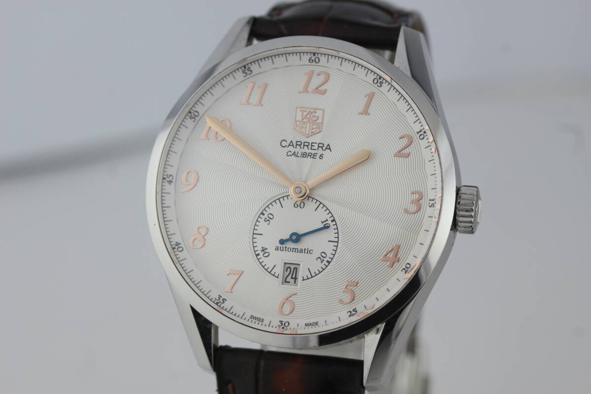 TAG HEUER WAS2112 タグホイヤー カレラ ヘリテージ キャリバー6 自動巻き メンズ腕時計拍卖