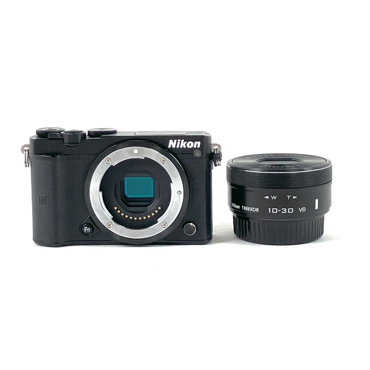 【1円】 ニコン Nikon 1 J5 標準パワーズームレンズキット ブラック デジタル ミラーレス 一眼カメラ 【中古】拍卖