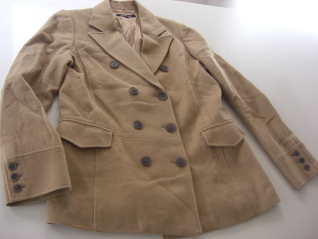 美品ロートレアモン カシミアジャケット キャメル38拍卖