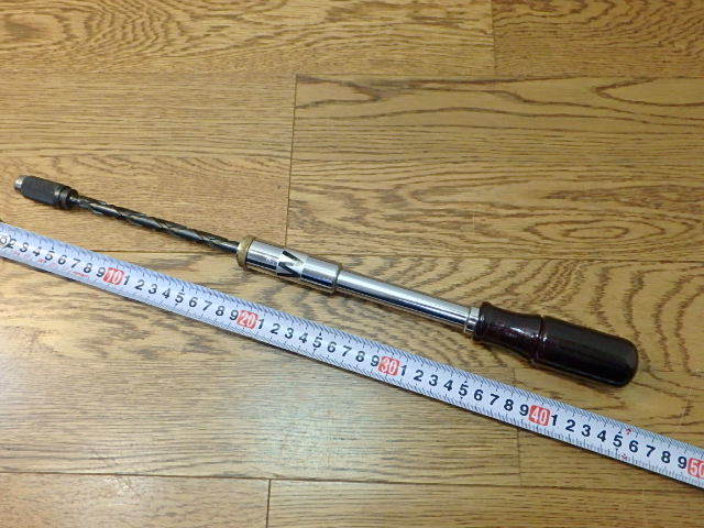 60s104y 中古 ゲンコツ印 オートマチック スクリュードライバー 工具 ハンドツール レトロ 木製 ジャンク(北海道・沖縄・離島は発送不可)拍卖