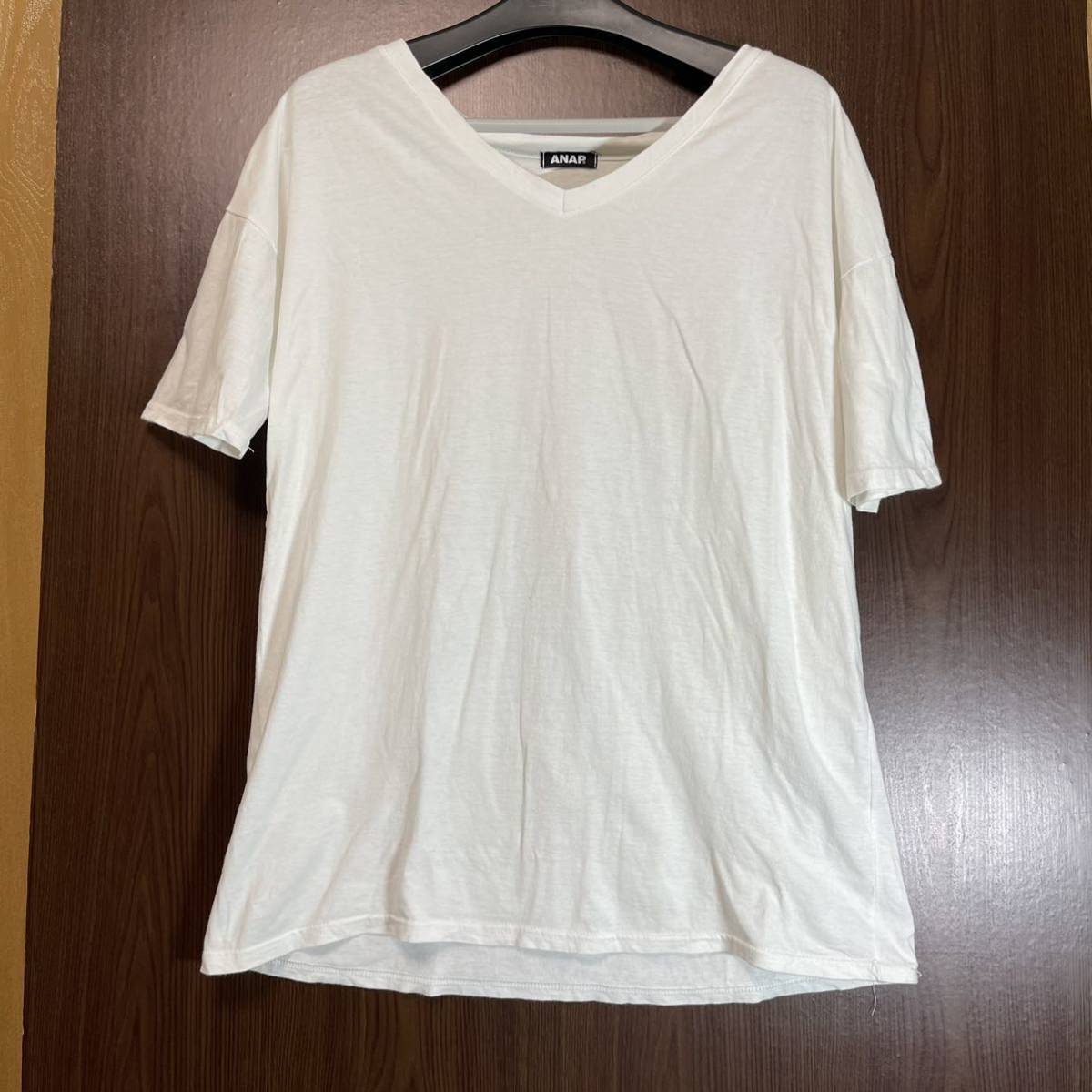 ANAP アナップ 半袖Tシャツ 無地 ホワイト拍卖