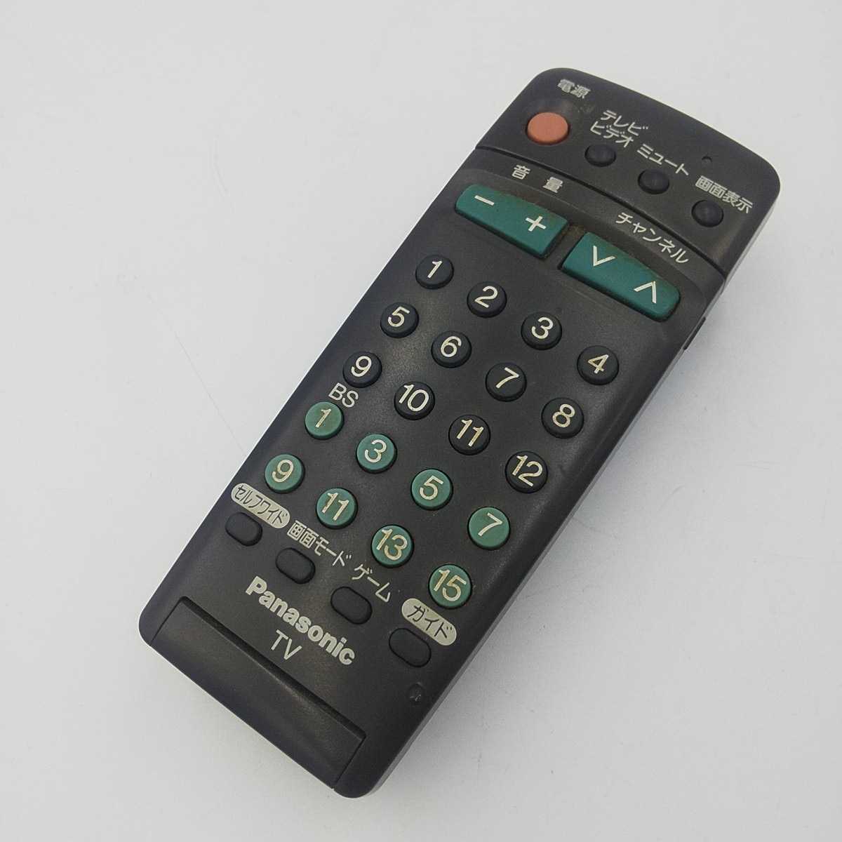 Panasonic TVリモコン TNQE030 6903 純正品 6S-1000 【動作品】拍卖