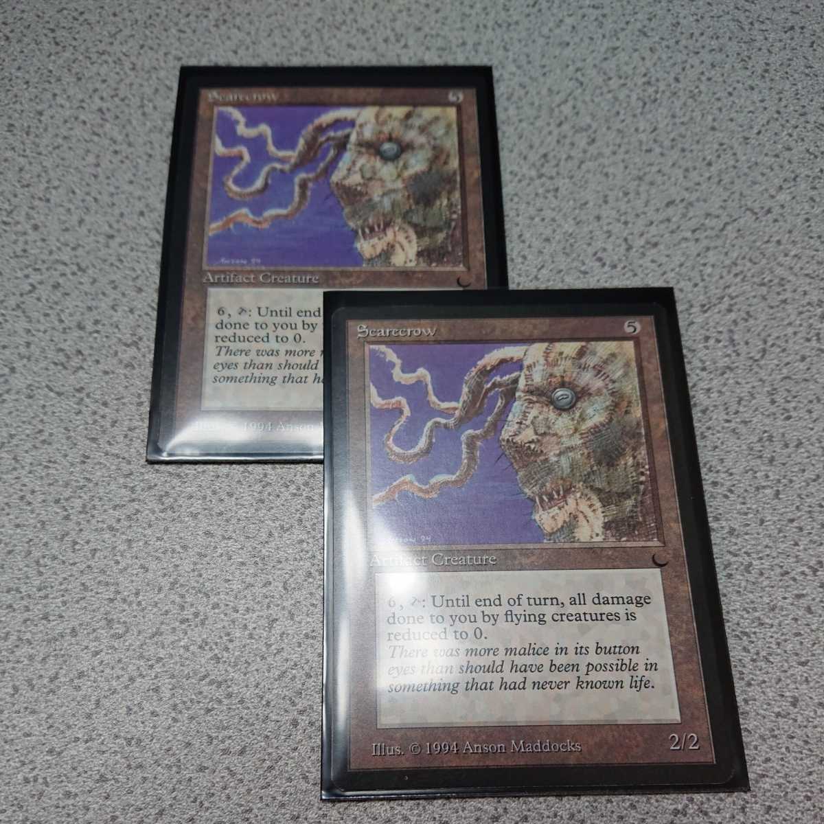 MTG DRK Scarecrow 英語 二枚セット 即決拍卖
