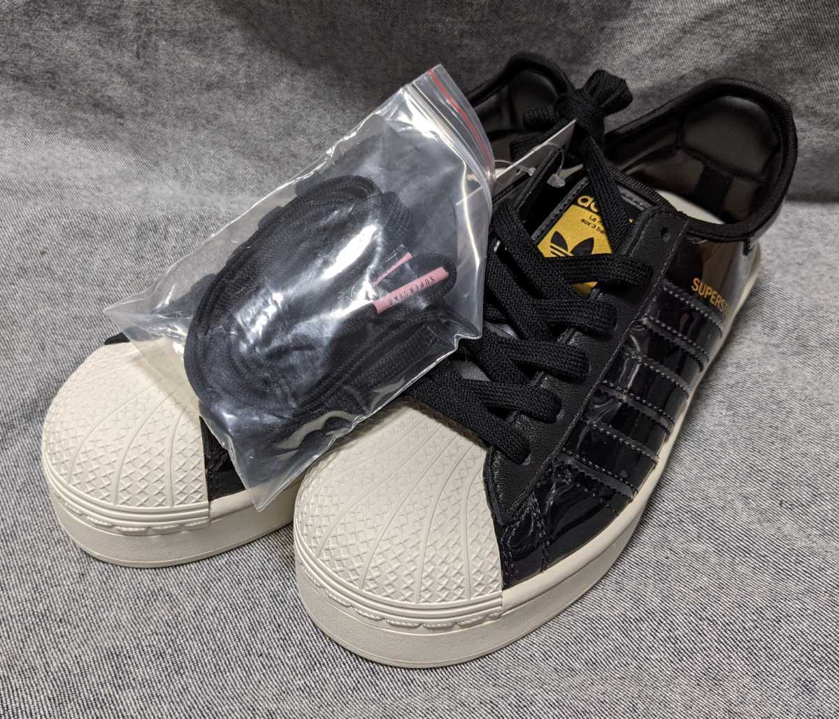 未使用 adidas アディダス FW8423 SUPERSTRBOLD W 22.5拍卖