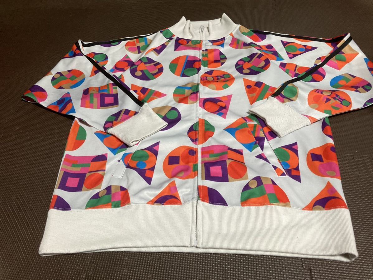 RODEO CROWNSカラフル柄、ライン黒ストレッチトップス サイズF拍卖