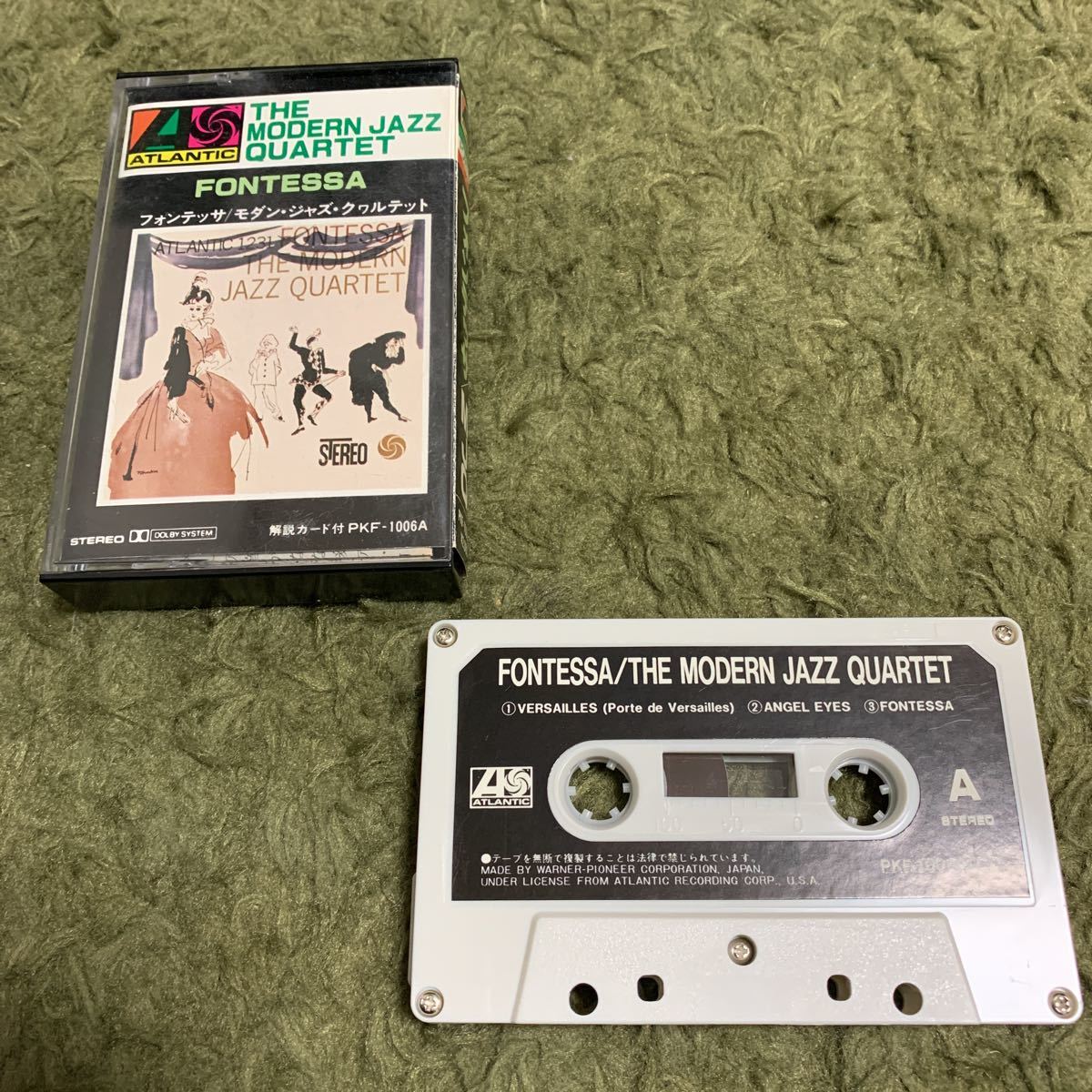 送料込み【国内盤】カセットテープ モダン・ジャズ・クァルテット フォンテッサ modern jazz quartet fontessa拍卖