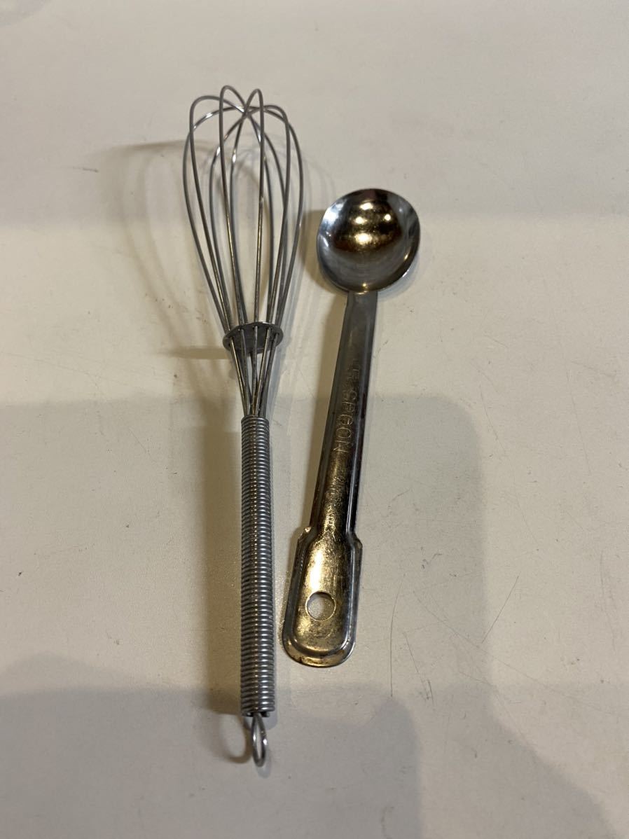ミニホイッパー 軽量スプーン5cc小さじ1 セット 調理器具拍卖