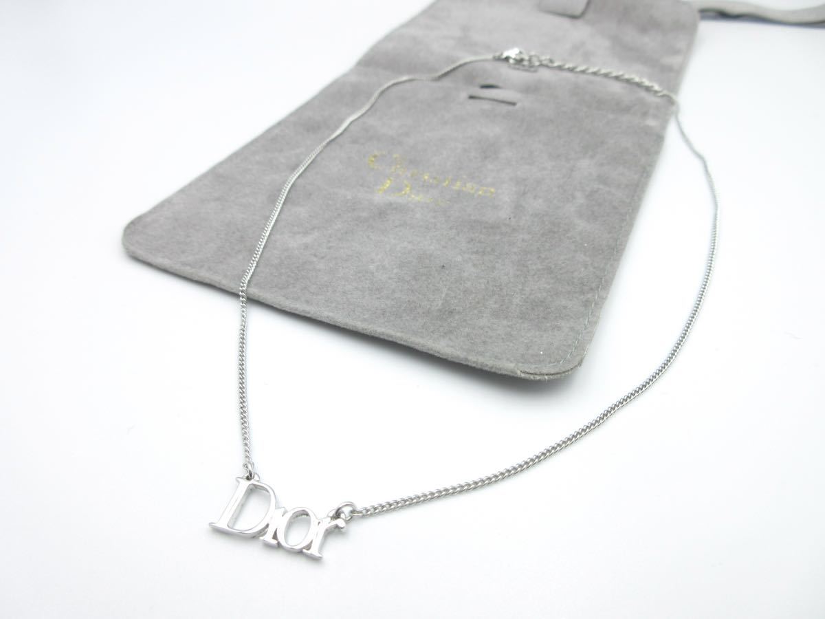 【極上美品】綺麗★ Christian Dior ネックレス ロゴ クリスチャン ディオール ヴィンテージ アクセサリー レディース 結婚式ir-24-m24-拍卖