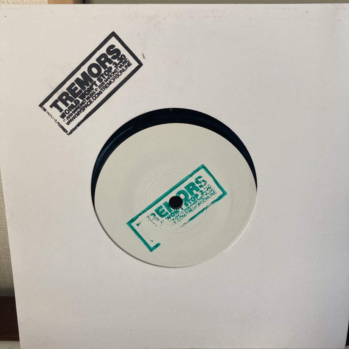 TREMORS、world won't stop、7インチ、インディロック、ギターポップ拍卖