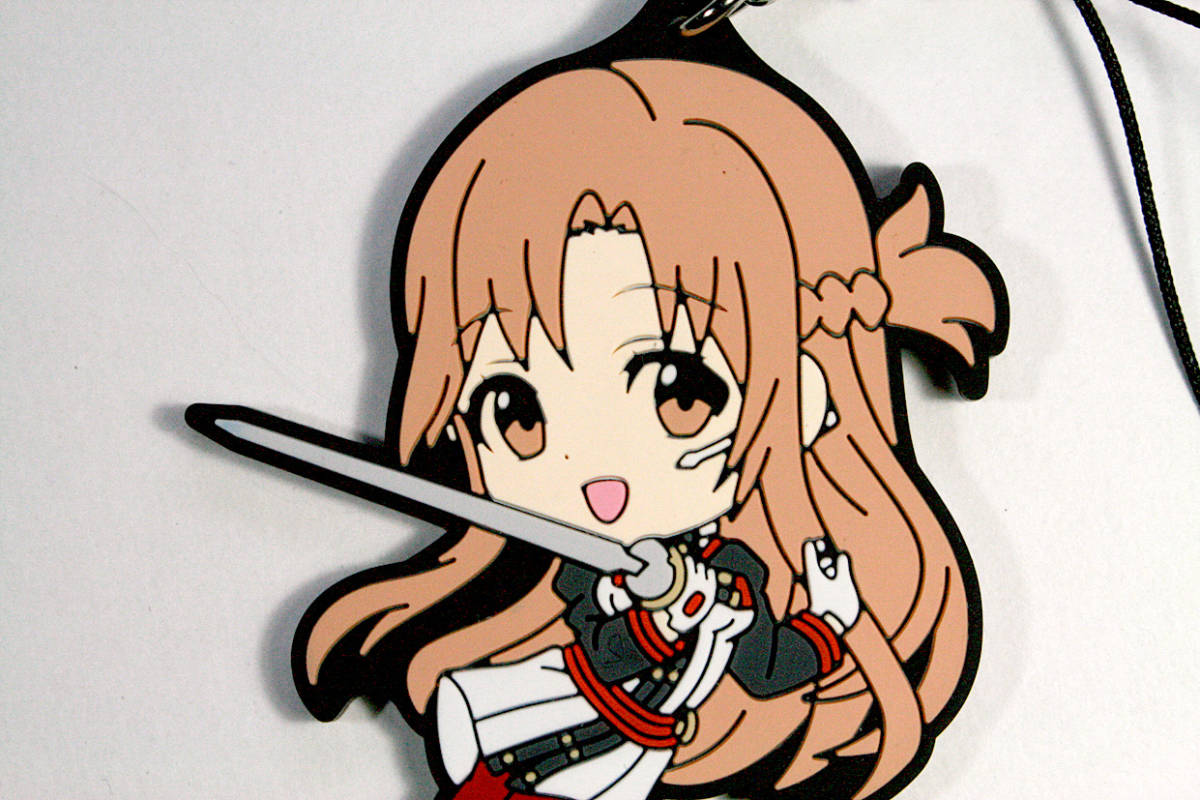 一番くじ 劇場版 ソードアート・オンライン オーディナル・スケール F賞 ラバーストラップ アスナ拍卖