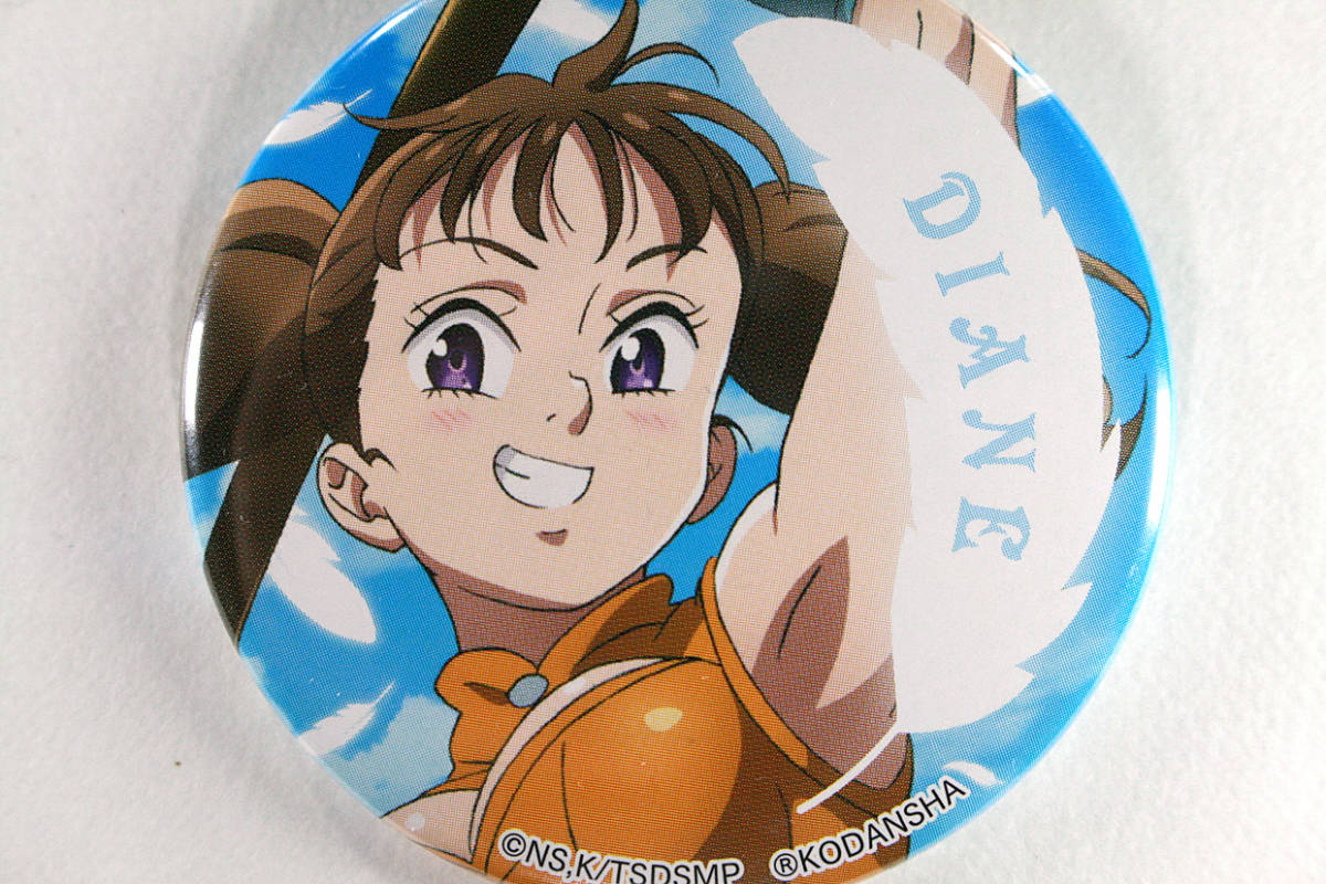 七つの大罪 ディアンヌ 劇場版 天空の囚われ人 トレーディング 缶バッジ USED拍卖