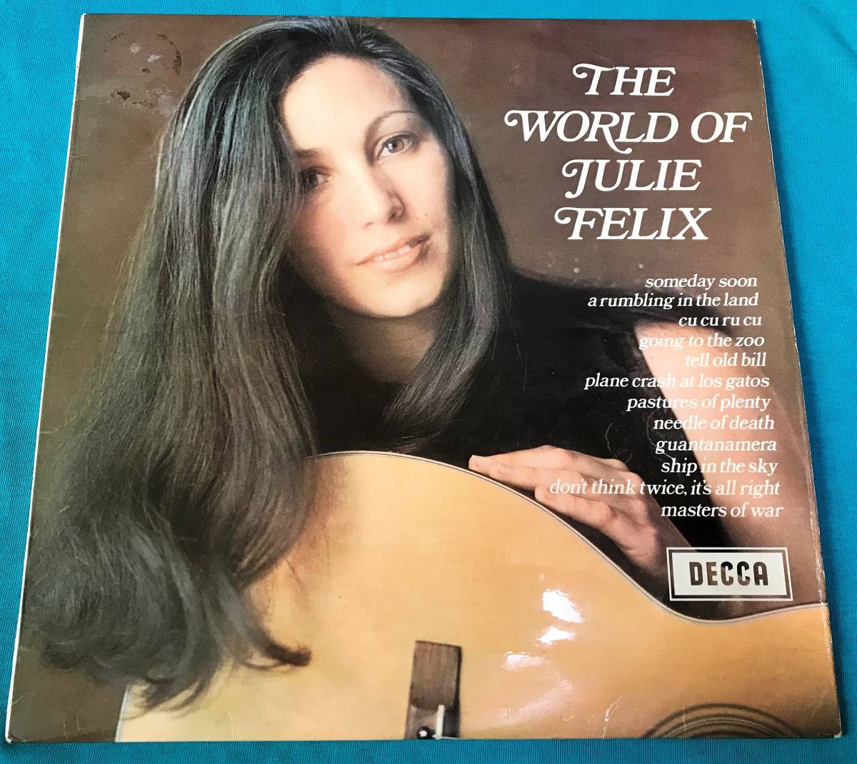 LP●Julie Felix / The World Of Julie Felix UK盤SPA6拍卖