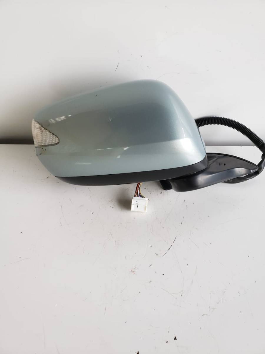 ホンダ フィット GE ドアミラー 右 (水色系)拍卖