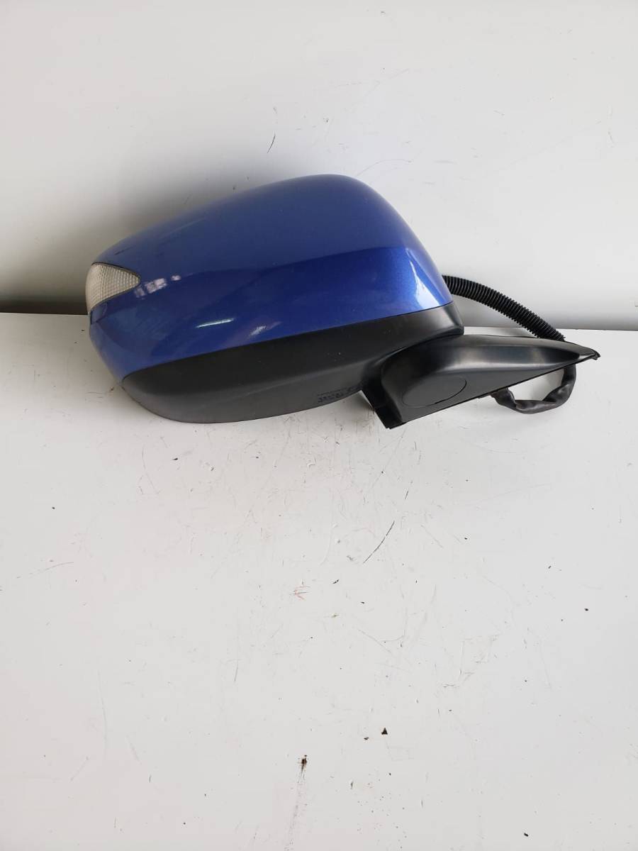 ホンダ フィット GE ドアミラー 右 (ブルー系)拍卖