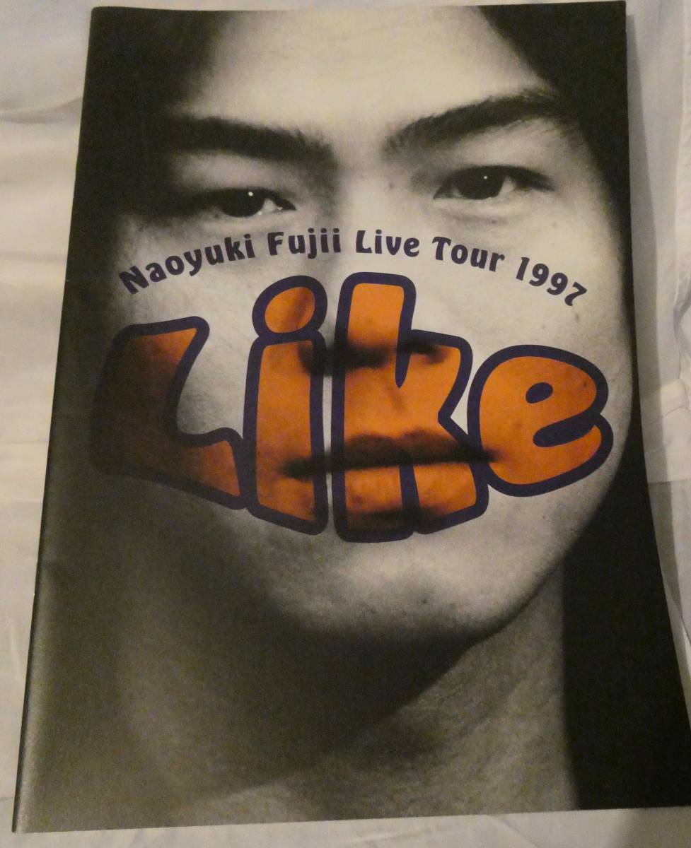 藤井尚之 ライブツアー1997 Like パンフ チェッカーズ コンサート 武内享 鶴久政治 徳永善也 大土井裕二 高杢禎彦 藤井郁弥 藤井フミヤ拍卖