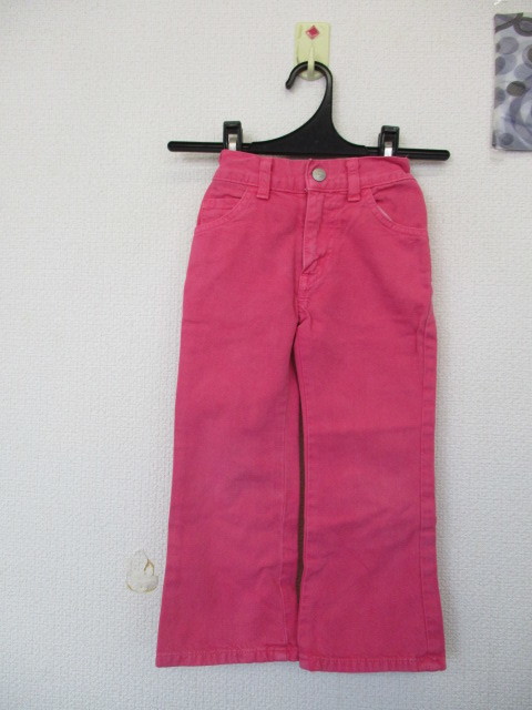 ★SOMETHING 女の子 ジーンズ ピンク色(90)拍卖