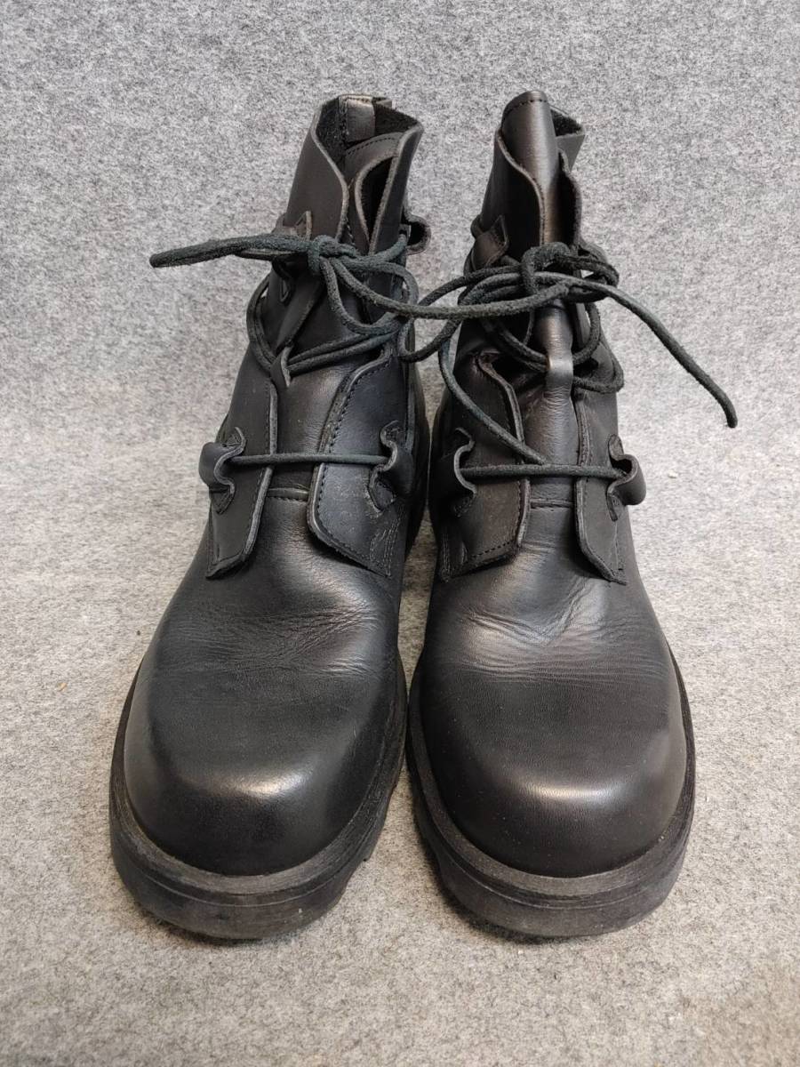 ★Hudson 編み上げブーツ 革 レザー サイズ43拍卖