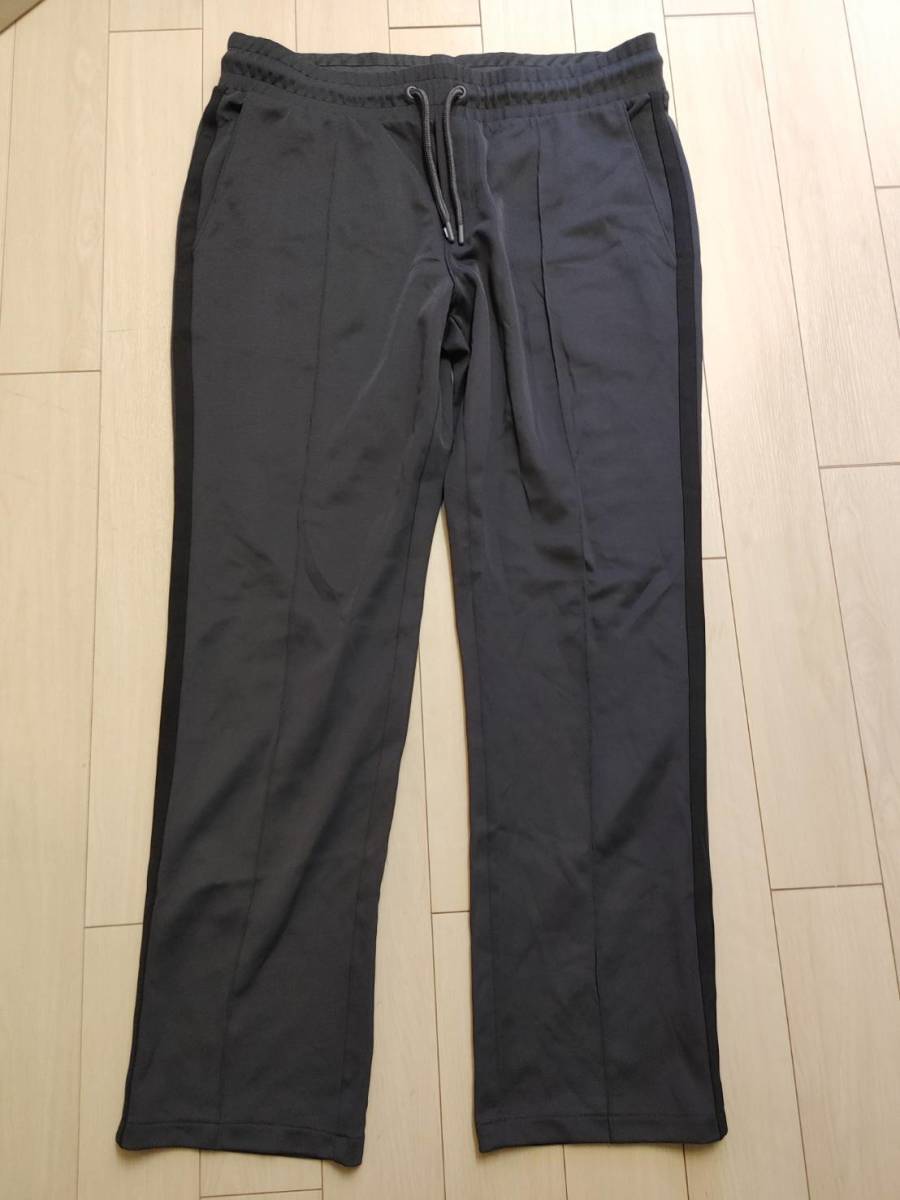 ★H&M ジャージパンツ チャコールグレー 黒 Lサイズ拍卖