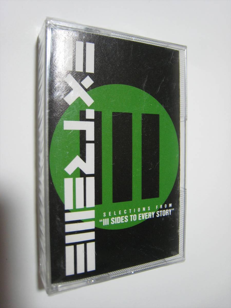 【カセットテープ】 EXTREME / ★新品未開封★ ●プロモ● SELECTIONS FROM "III SIDES TO EVERY STORY" US版 エクストリーム拍卖