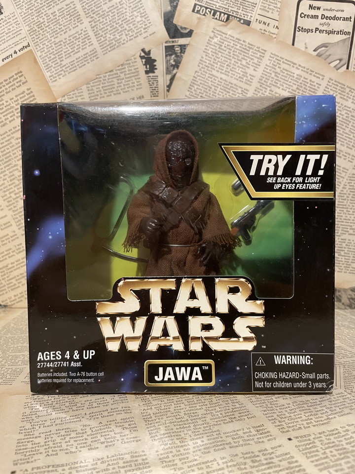 ☆1990年代/スターウォーズ/ジャワ/JAWA/6インチフィギュア即決ビンテージKennerケナー/STAR WARS☆拍卖