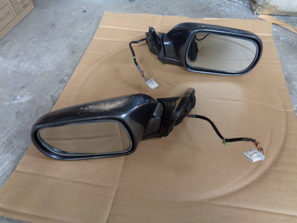 日産純正 BNR32 ドアミラー 左右セット ガンメタ GTR GT-R R32 拍卖