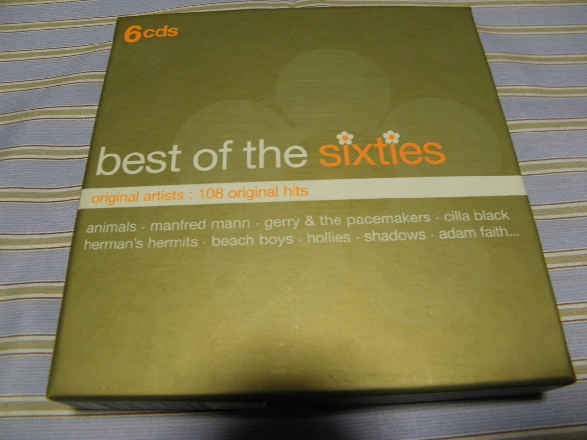 欧6CDBOX■best of sixties■美品■定形外送料250円■P-229拍卖