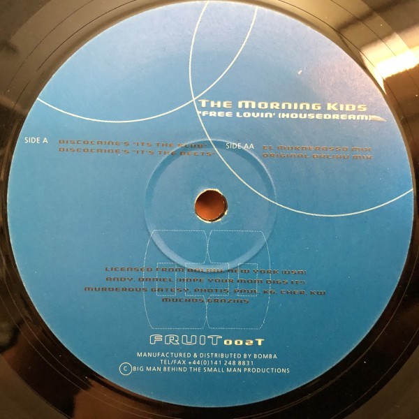 The Morning Kids / Free Lovin' (Housedream)拍卖