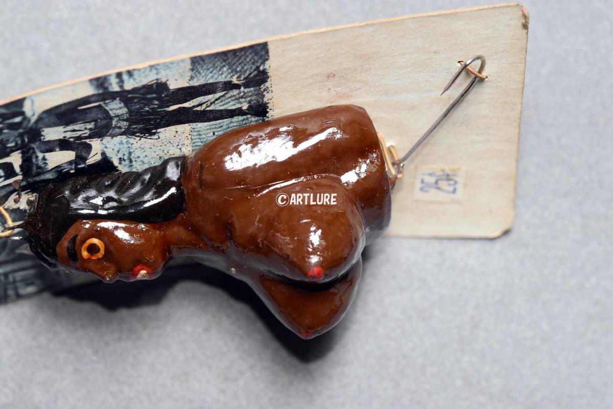BLACK DYNAMITE FISHING LURE INDIAN LAKE ,OHIO,USA VINTAGE LURE 1990年以前 面白蒐集家向け拍卖