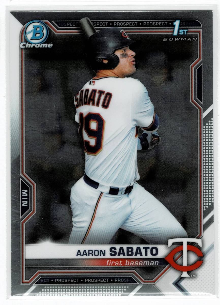 2021 Bowman Chrome Aaron Sabato 拍卖